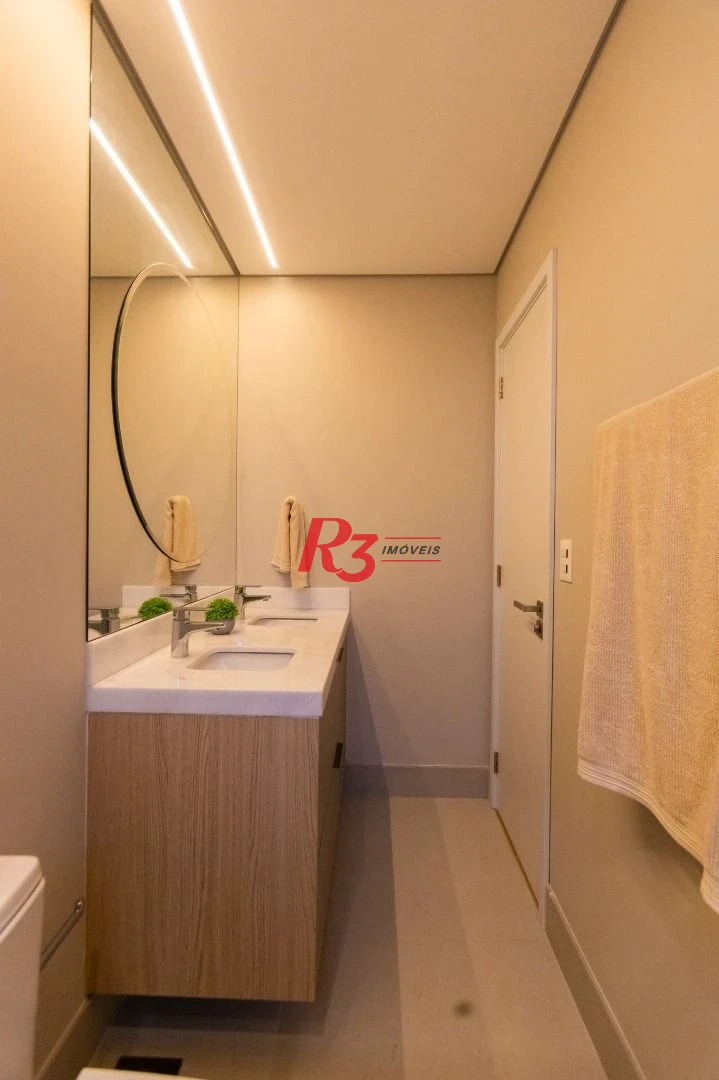Apartamento à venda, 132 m² por R$ 2.390.000,00 - Pompéia - Santos/SP