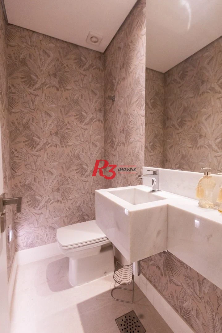 Apartamento à venda, 132 m² por R$ 2.390.000,00 - Pompéia - Santos/SP