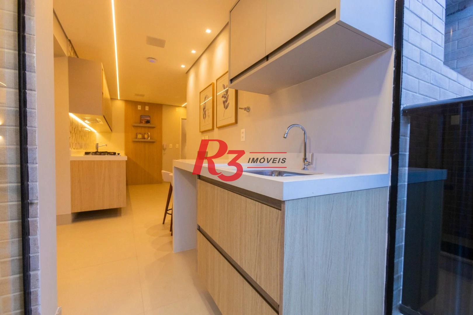 Apartamento à venda, 132 m² por R$ 2.390.000,00 - Pompéia - Santos/SP