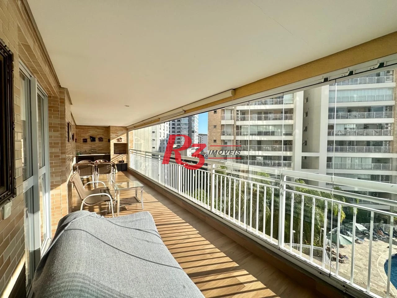 Apartamento com 3 dormitórios para alugar, 160 m² por R$ 12.000,00/mês - Gonzaga - Santos/SP