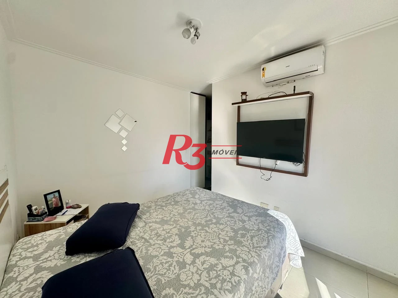 Apartamento com 3 dormitórios para alugar, 160 m² por R$ 12.000,00/mês - Gonzaga - Santos/SP