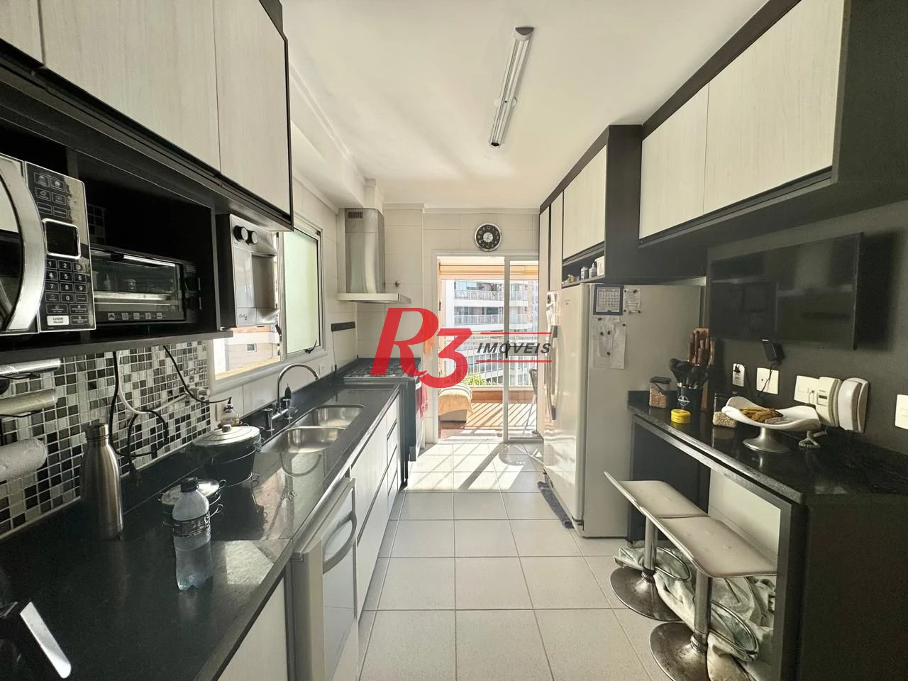 Apartamento com 3 dormitórios para alugar, 160 m² por R$ 12.000,00/mês - Gonzaga - Santos/SP