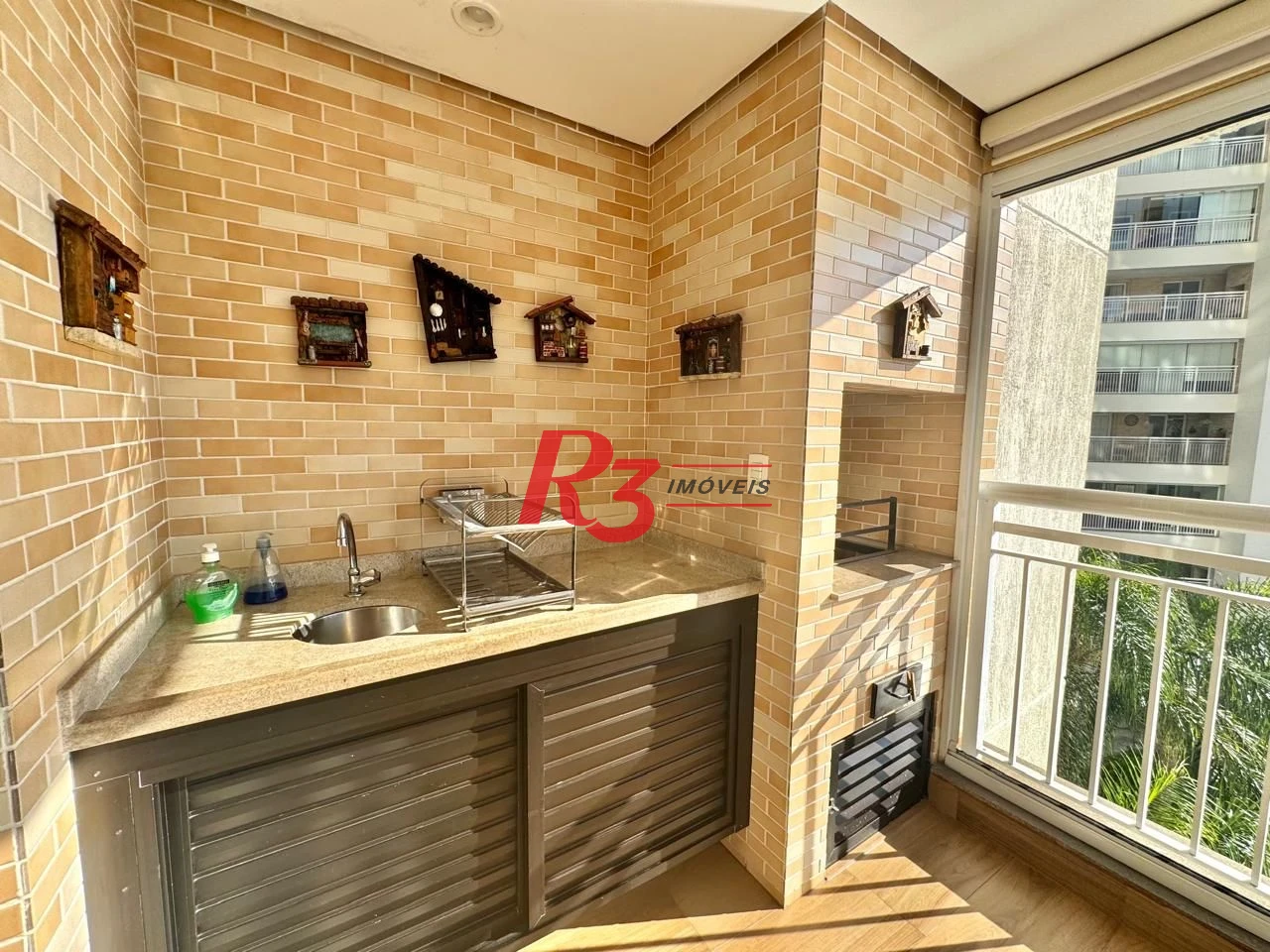 Apartamento com 3 dormitórios para alugar, 160 m² por R$ 12.000,00/mês - Gonzaga - Santos/SP