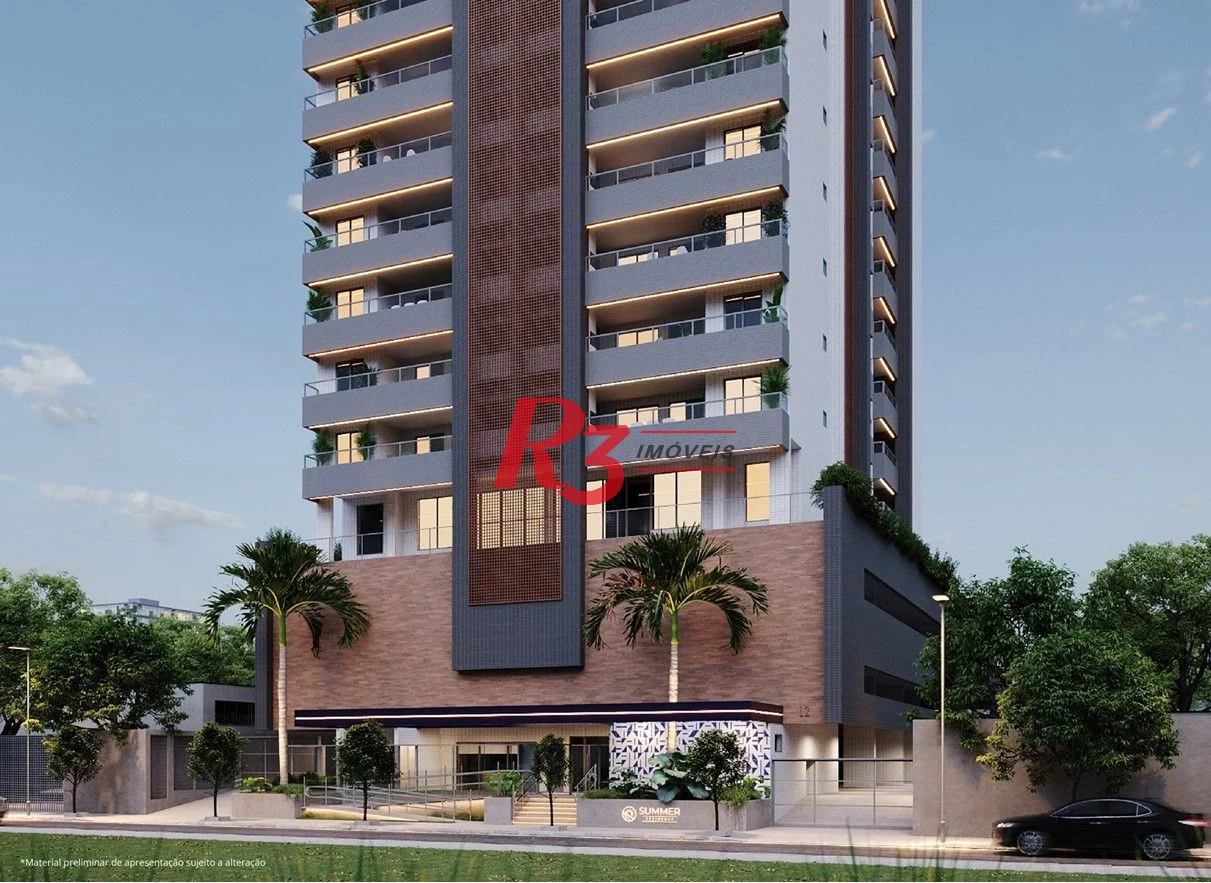 Apartamento à venda, 49 m² por R$ 636.000,00 - Marapé - Santos/SP