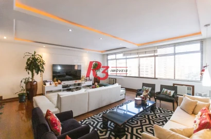 Apartamento à venda, 238 m² por R$ 2.500.000,00 - Boqueirão - Santos/SP
