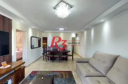 Apartamento à venda, 112 m² por R$ 690.000,00 - Vila Belmiro - Santos/SP