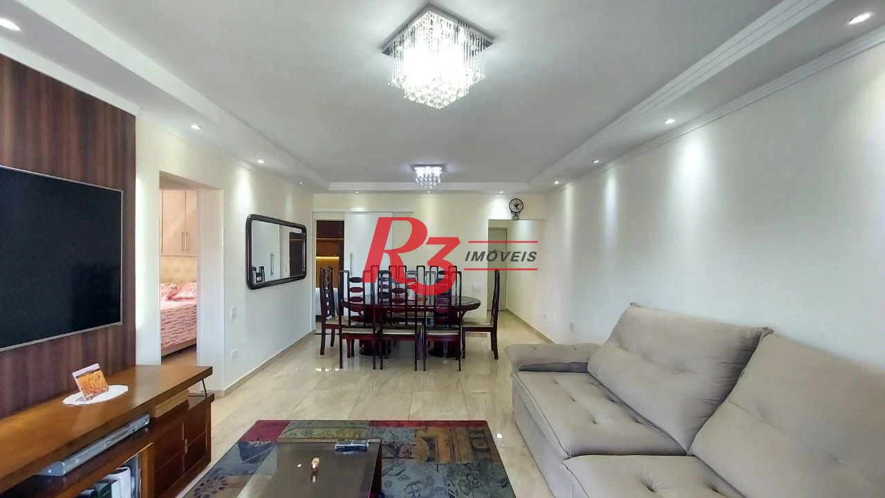 Apartamento à venda, 112 m² por R$ 690.000,00 - Vila Belmiro - Santos/SP