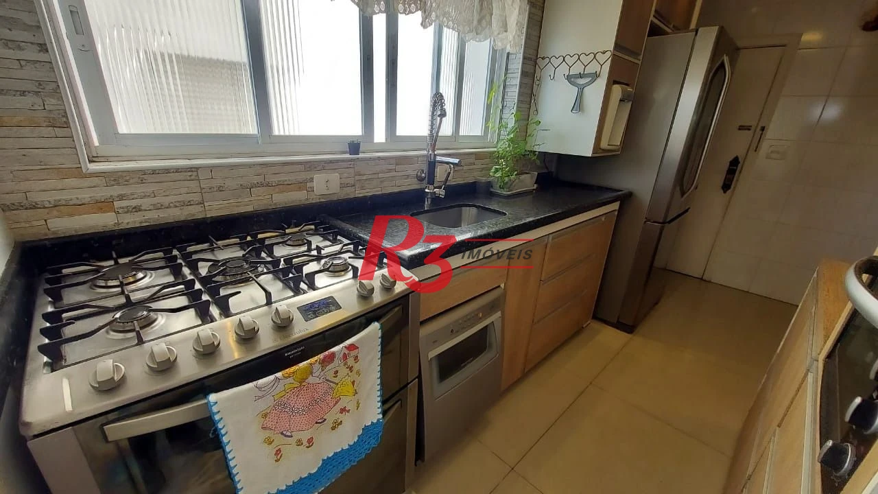 Apartamento à venda, 112 m² por R$ 690.000,00 - Vila Belmiro - Santos/SP