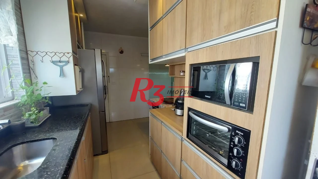 Apartamento à venda, 112 m² por R$ 690.000,00 - Vila Belmiro - Santos/SP