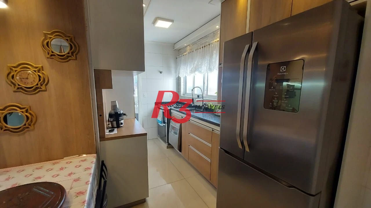 Apartamento à venda, 112 m² por R$ 690.000,00 - Vila Belmiro - Santos/SP