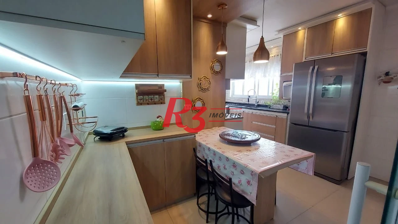 Apartamento à venda, 112 m² por R$ 690.000,00 - Vila Belmiro - Santos/SP