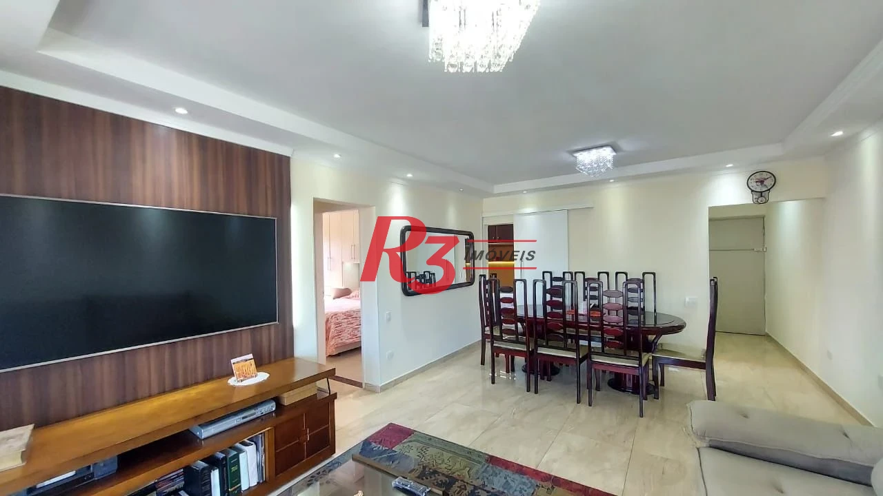 Apartamento à venda, 112 m² por R$ 690.000,00 - Vila Belmiro - Santos/SP
