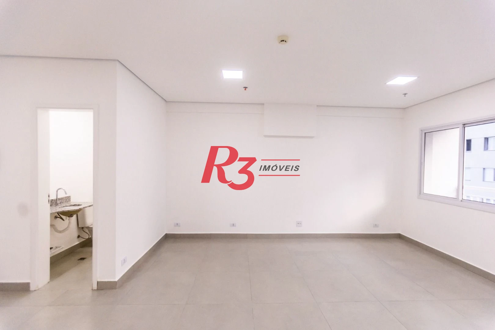 Sala para alugar, 42 m² por R$ 3.000,00/mês - Vila Matias - Santos/SP