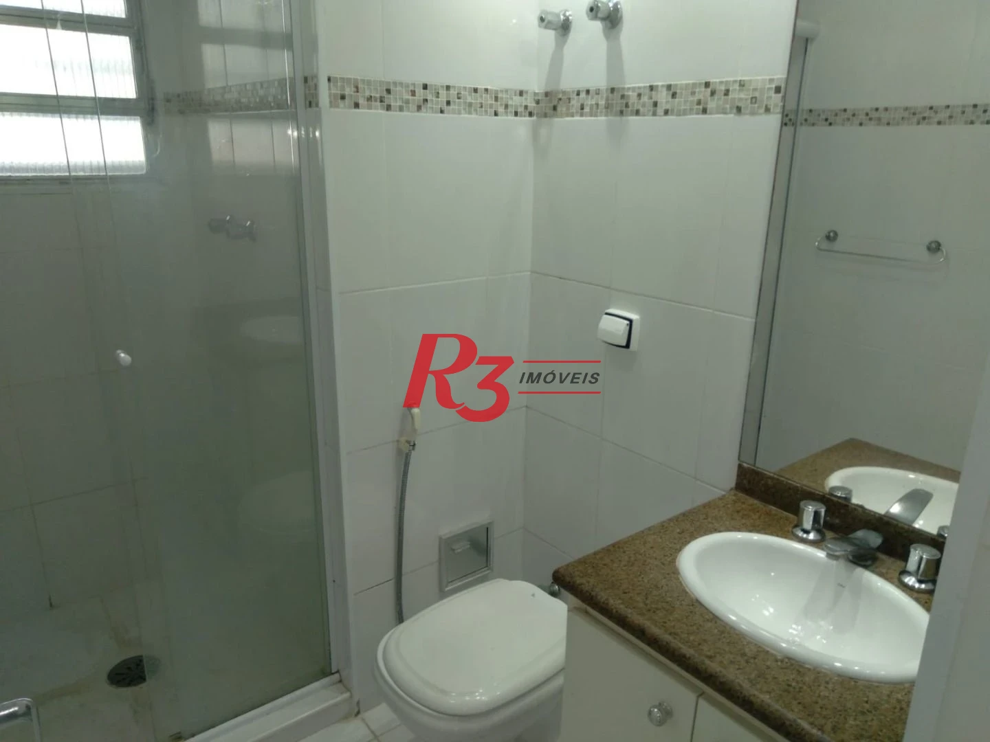 Apartamento com 1 dormitório para alugar, 39 m² por R$ 3.500,00/mês - José Menino - Santos/SP