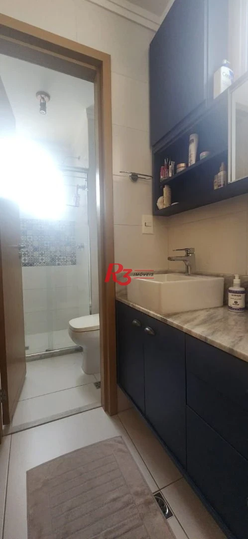 Apartamento à venda, 83 m² por R$ 1.160.000,00 - Boqueirão - Santos/SP