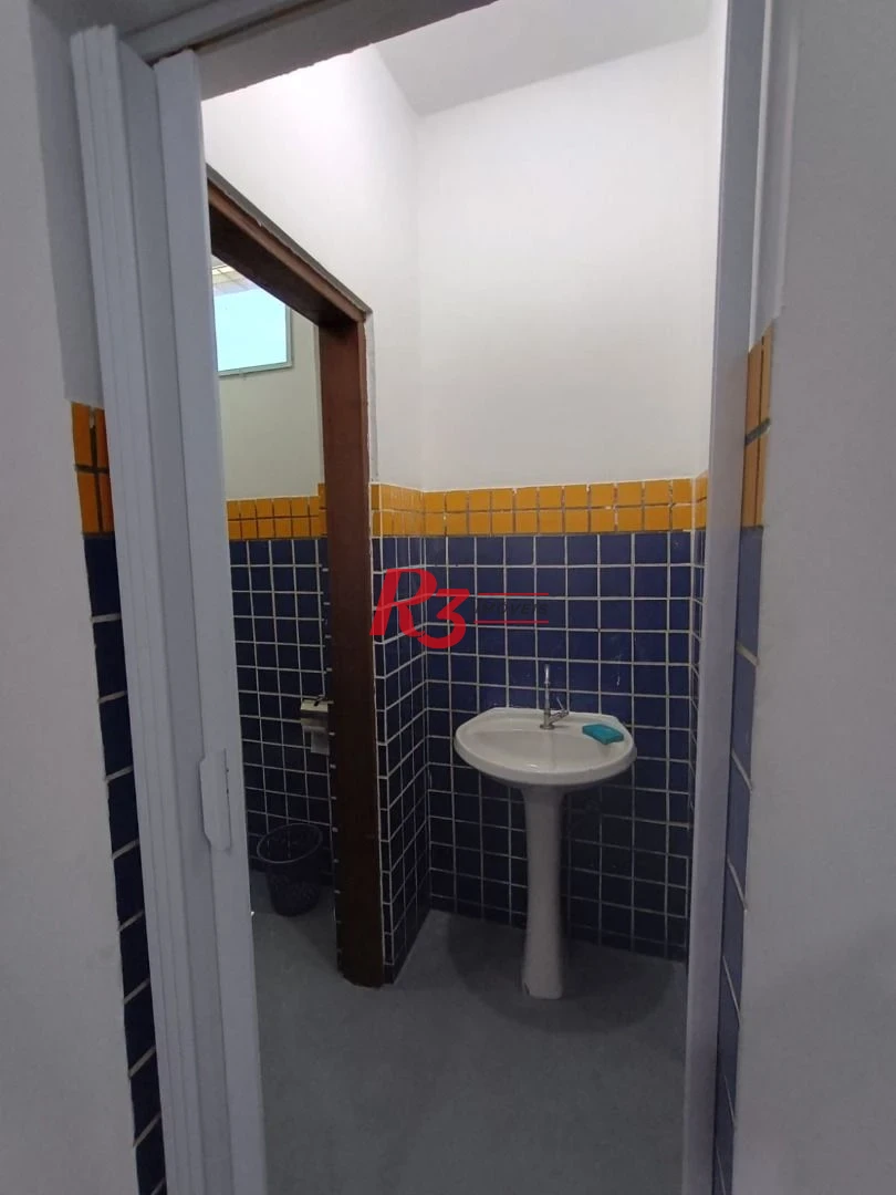 Sala para alugar, 240 m² por R$ 4.500,00/mês - Vila Mathias - Santos/SP