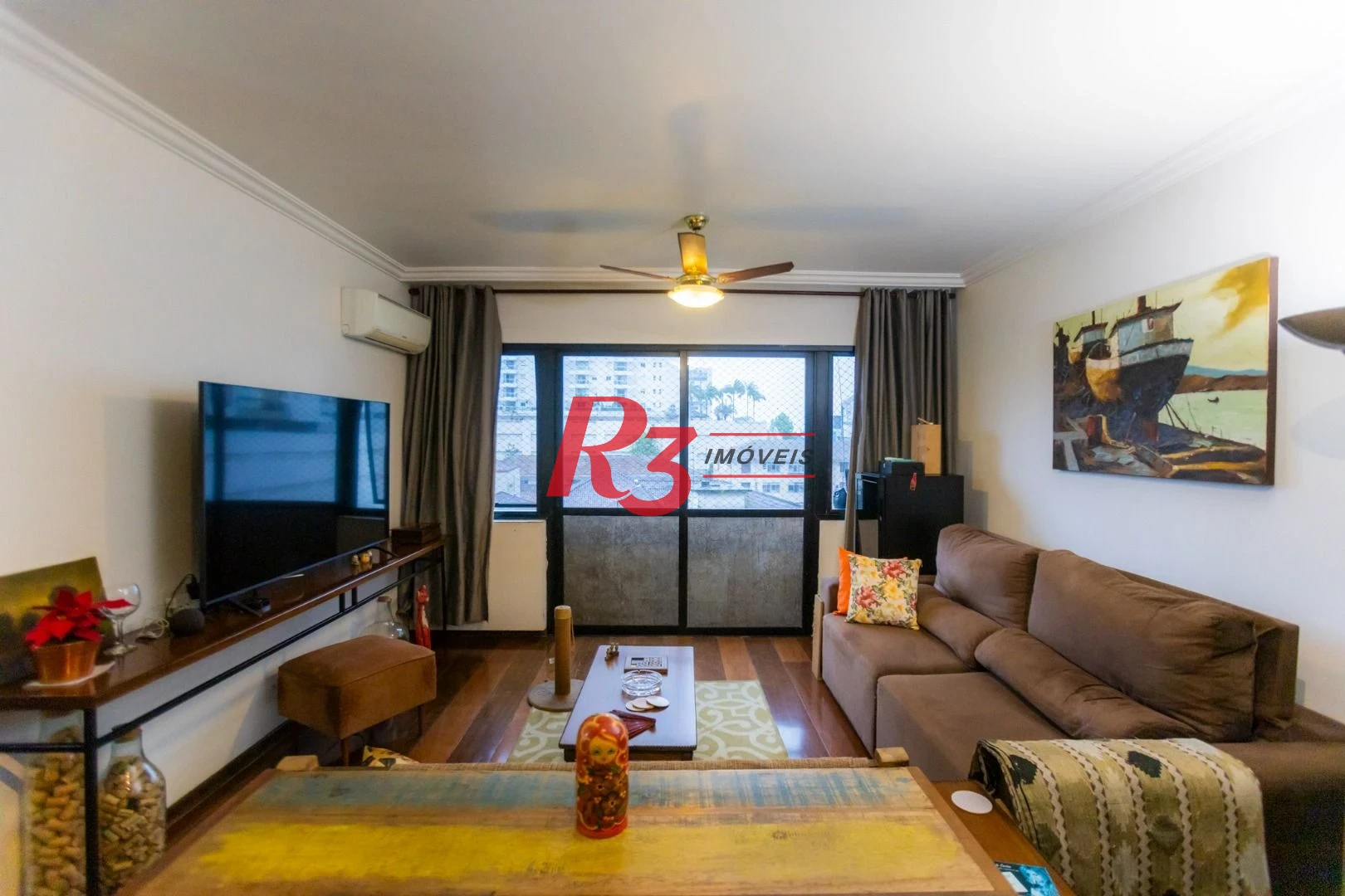 Apartamento com 3 dormitórios à venda, 169 m² por R$ 990.000,00 - Boqueirão - Santos/SP