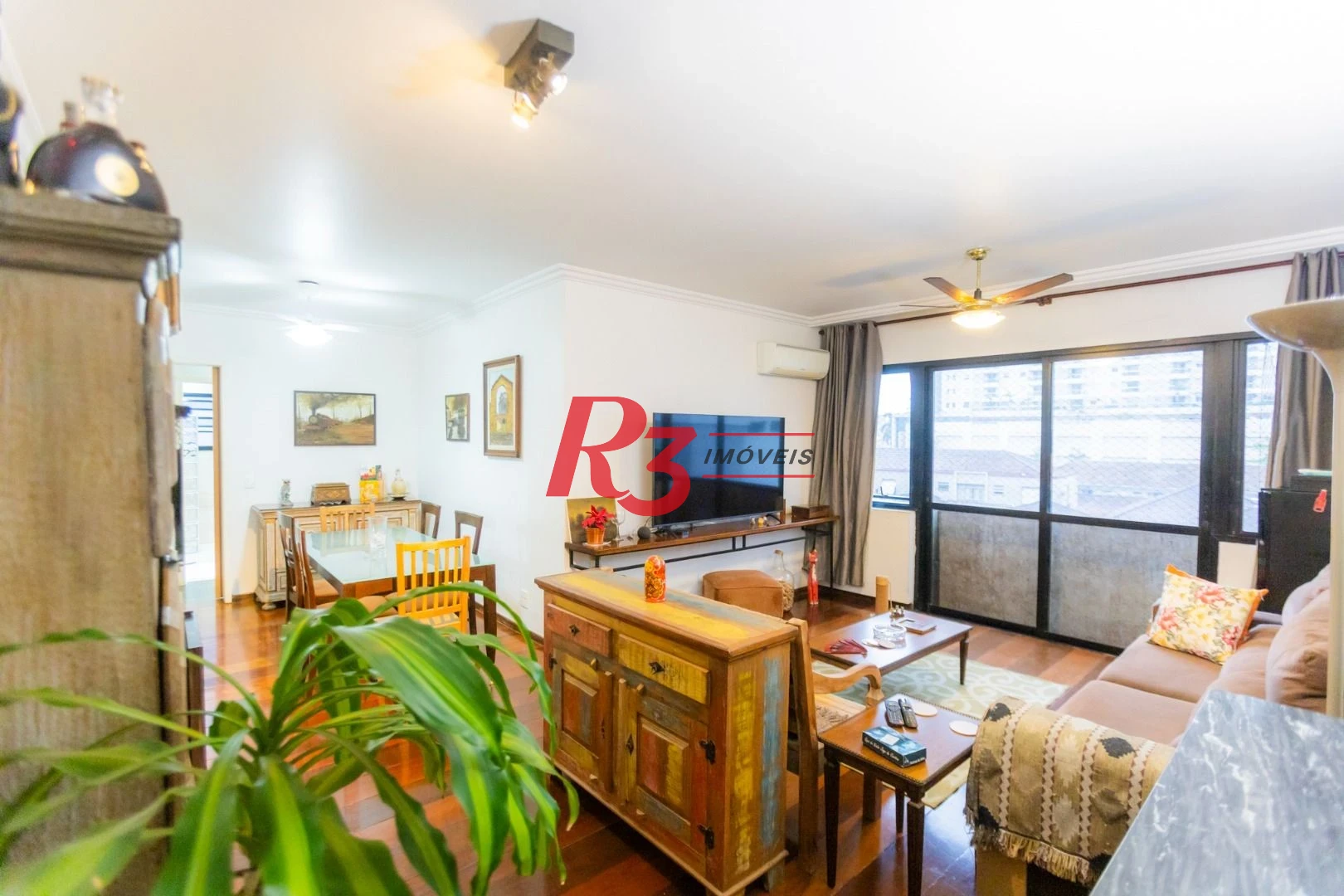 Apartamento com 3 dormitórios à venda, 169 m² por R$ 990.000,00 - Boqueirão - Santos/SP