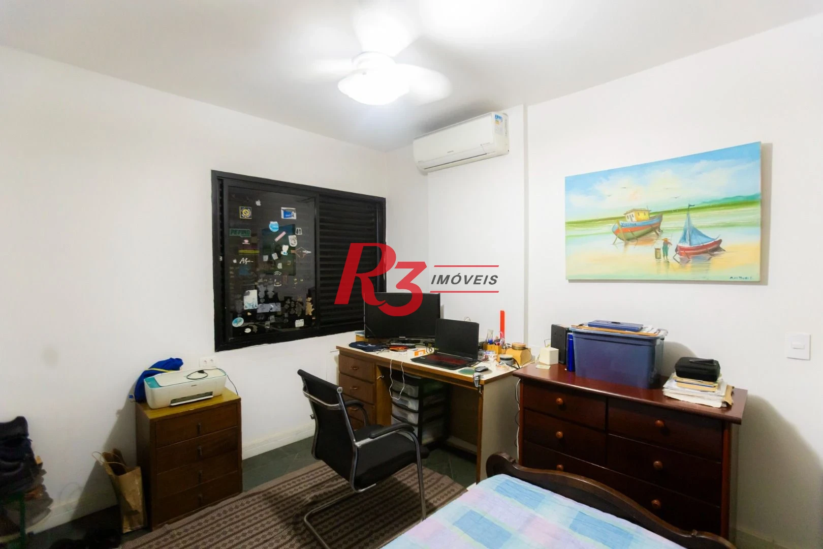 Apartamento com 3 dormitórios à venda, 169 m² por R$ 990.000,00 - Boqueirão - Santos/SP
