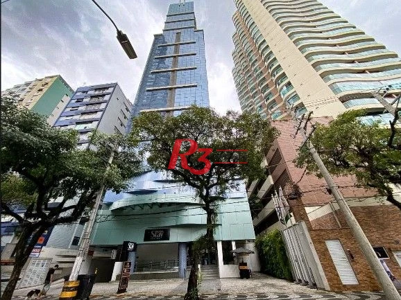 Flat à venda, 25 m² por R$ 410.000,00 - Gonzaga - Santos/SP