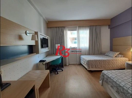Flat à venda, 25 m² por R$ 410.000,00 - Gonzaga - Santos/SP