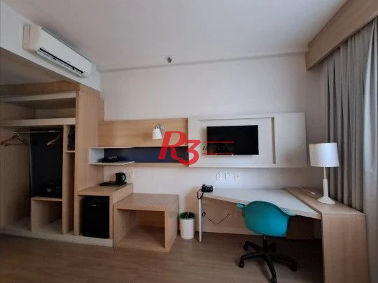 Flat à venda, 25 m² por R$ 410.000,00 - Gonzaga - Santos/SP