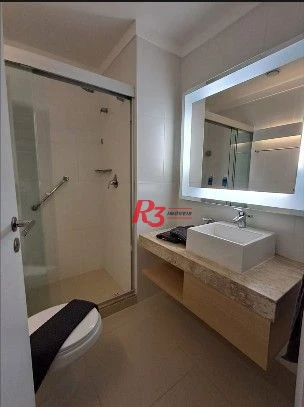 Flat à venda, 25 m² por R$ 410.000,00 - Gonzaga - Santos/SP