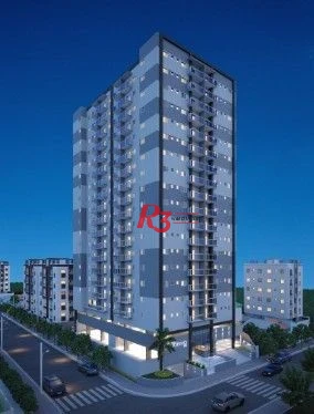 Apartamento à venda, 38 m² por R$ 560.000,00 - Macuco - Santos/SP