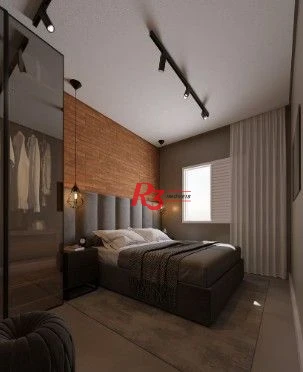 Apartamento à venda, 38 m² por R$ 560.000,00 - Macuco - Santos/SP