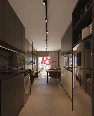 Apartamento à venda, 38 m² por R$ 560.000,00 - Macuco - Santos/SP