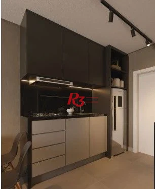 Apartamento à venda, 38 m² por R$ 560.000,00 - Macuco - Santos/SP