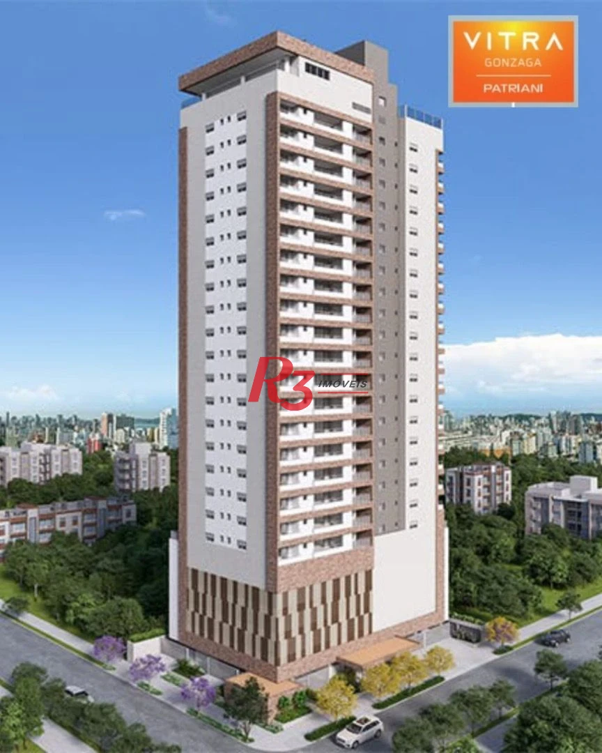 Apartamento à venda, 127 m² por R$ 2.450.000,00 - Gonzaga - Santos/SP