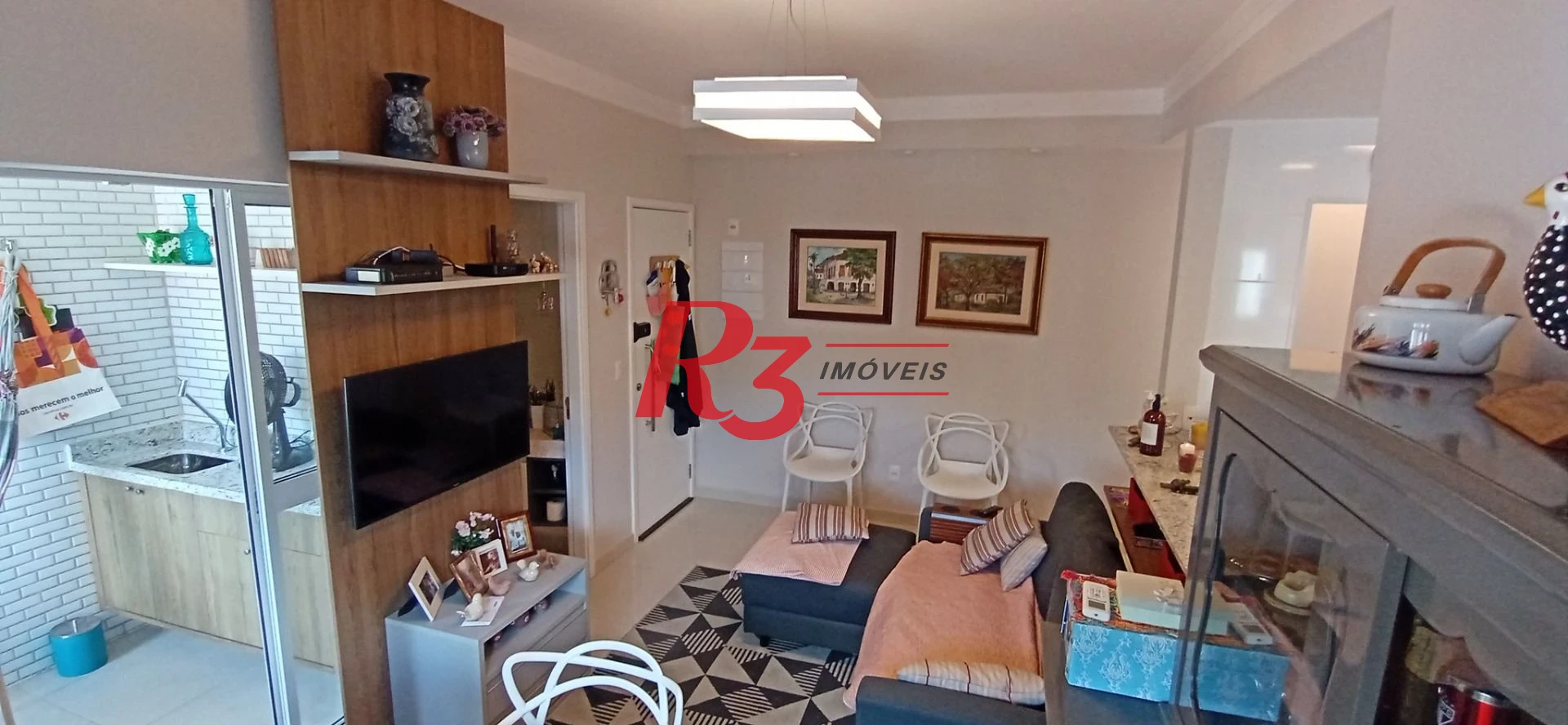 Apartamento com 2 dormitórios à venda, 69 m² por R$ 960.000,00 - Boqueirão - Santos/SP