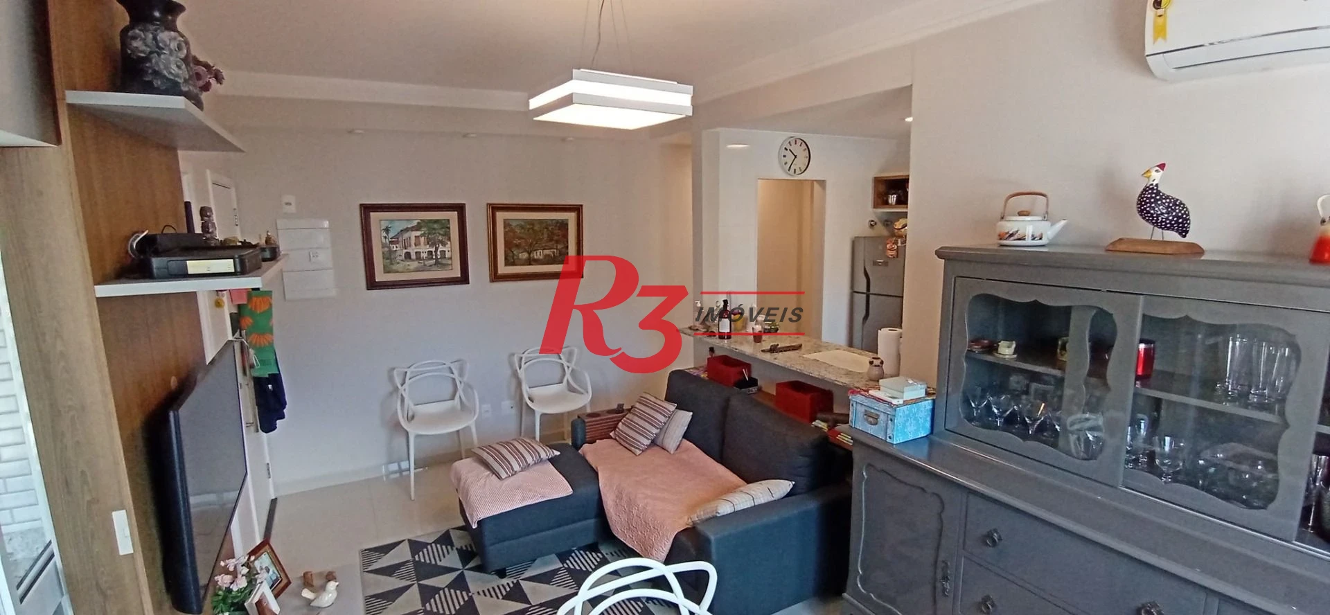Apartamento com 2 dormitórios à venda, 69 m² por R$ 960.000,00 - Boqueirão - Santos/SP