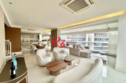 Cobertura com 5 dormitórios à venda, 265 m² por R$ 3.299.000,00 - Gonzaga - Santos/SP