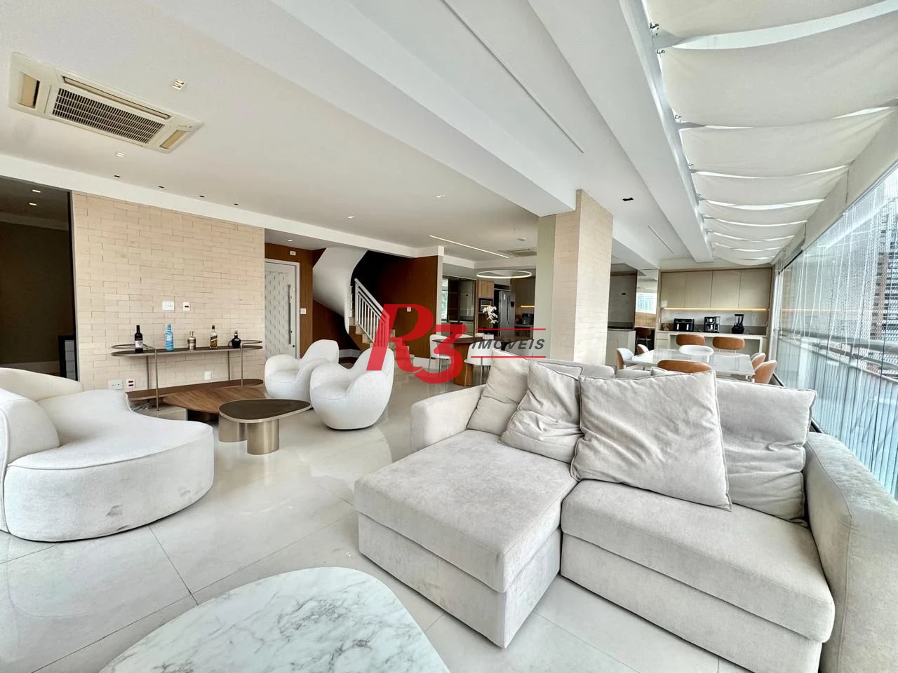 Cobertura com 5 dormitórios à venda, 265 m² por R$ 3.299.000,00 - Gonzaga - Santos/SP