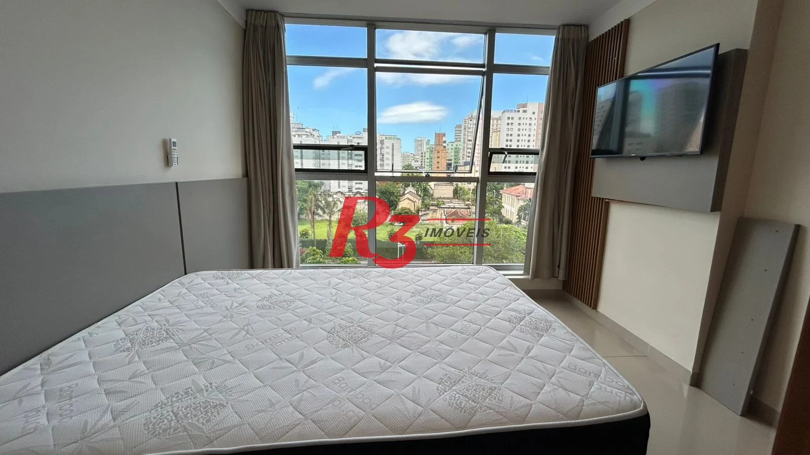 Apartamento com 1 dormitório à venda, 42 m² - Aparecida - Santos/SP