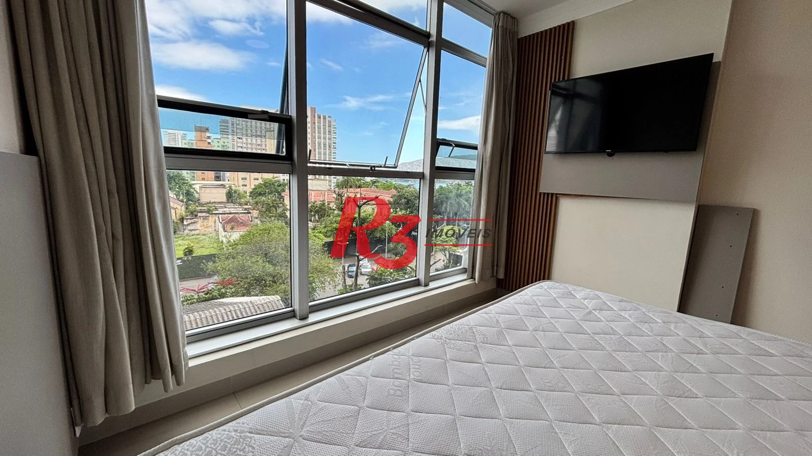 Apartamento com 1 dormitório à venda, 42 m² - Aparecida - Santos/SP