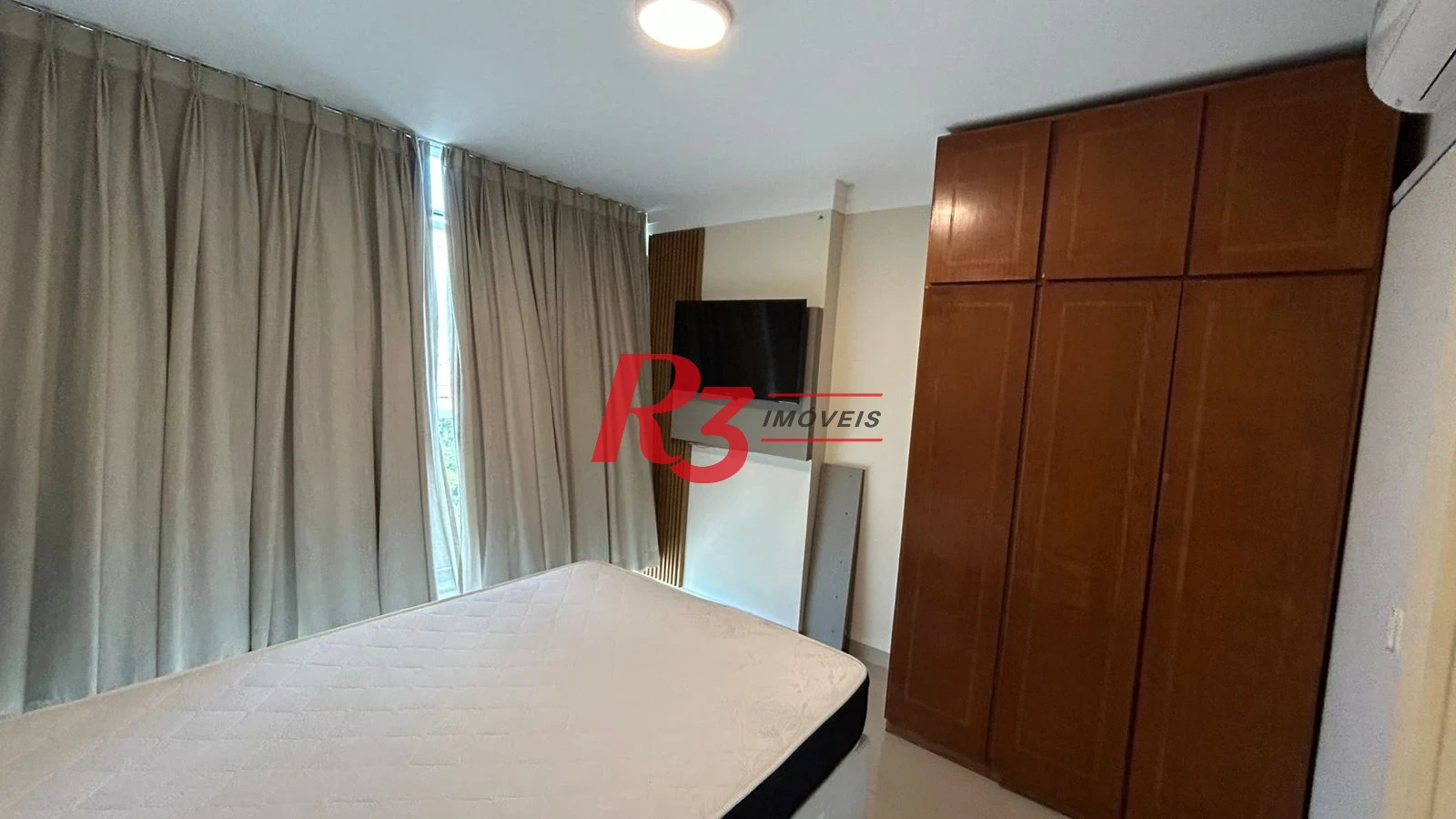 Apartamento com 1 dormitório à venda, 42 m² - Aparecida - Santos/SP