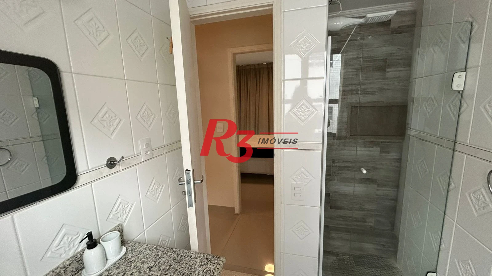 Apartamento com 1 dormitório à venda, 42 m² - Aparecida - Santos/SP