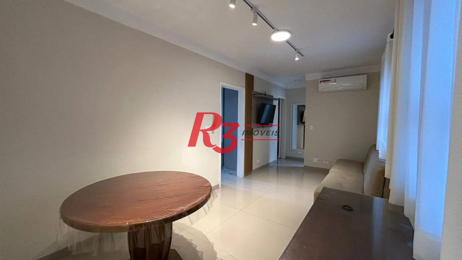 Apartamento com 1 dormitório à venda, 42 m² - Aparecida - Santos/SP