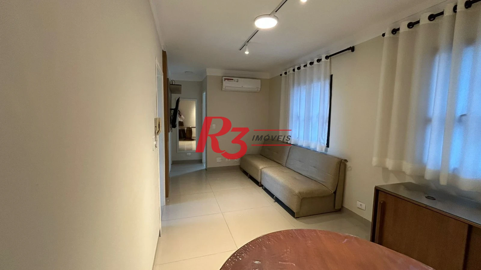 Apartamento com 1 dormitório à venda, 42 m² - Aparecida - Santos/SP
