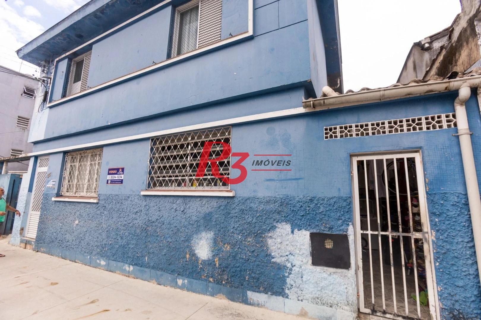 Casa com 2 dormitórios à venda, 110 m² por R$ 330.000,00 - Estuário - Santos/SP