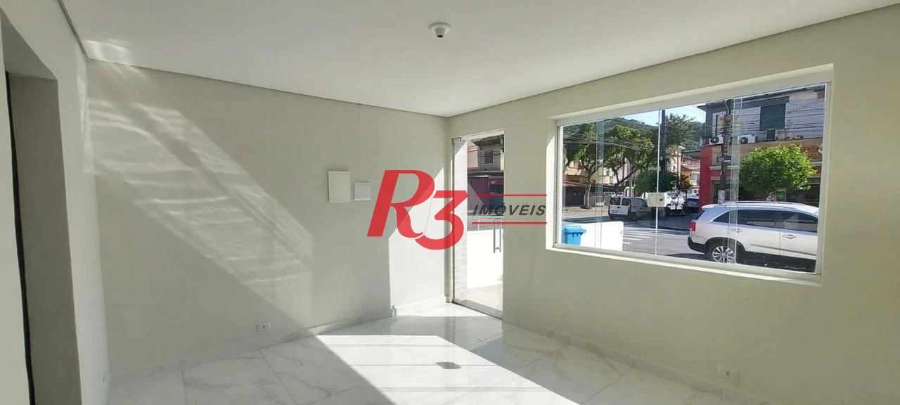 Loja para alugar, 50 m² por R$ 4.300,00/mês - Marapé - Santos/SP