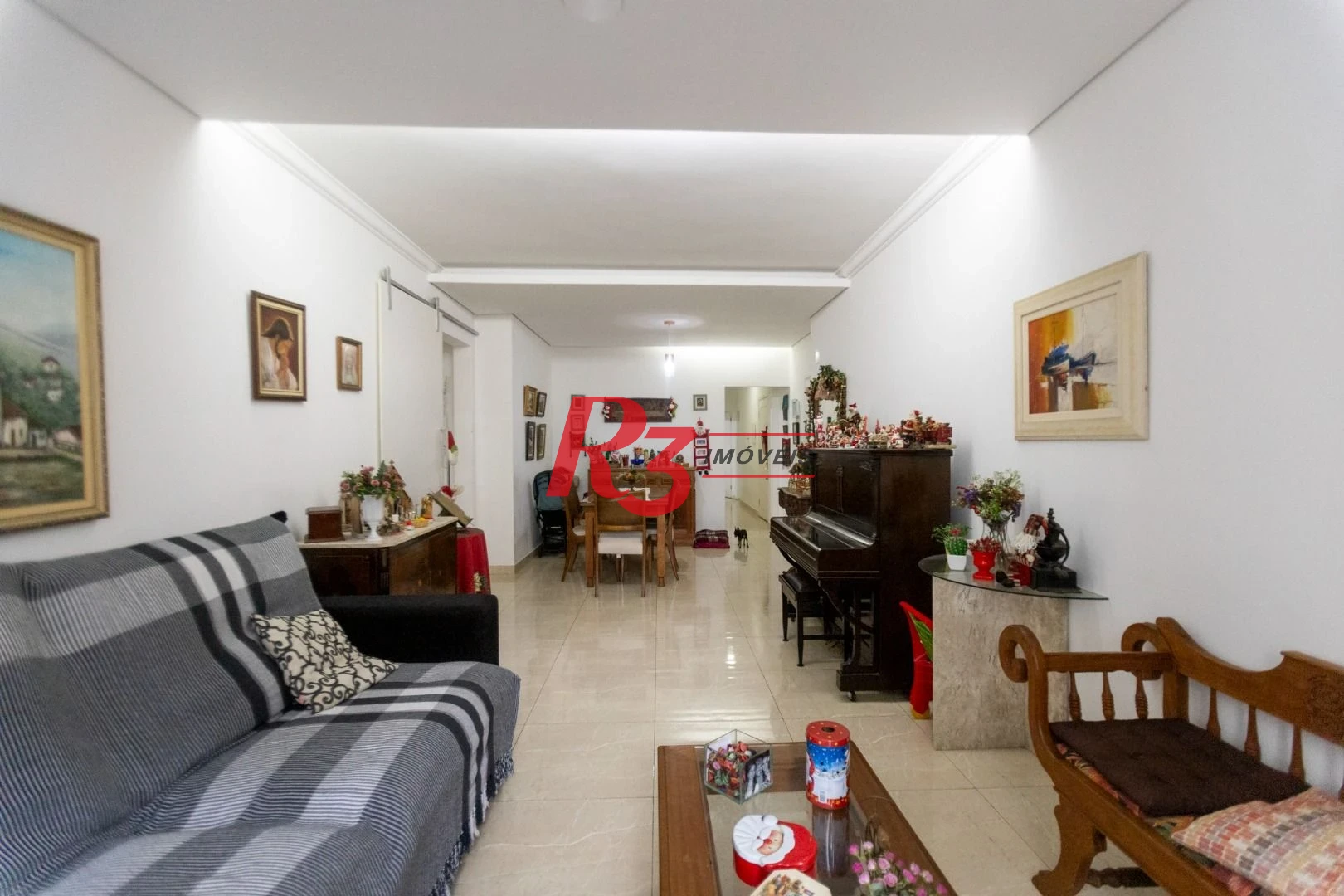 Apartamento com 3 dormitórios à venda, 153 m² por R$ 890.000,00 - Gonzaga - Santos/SP