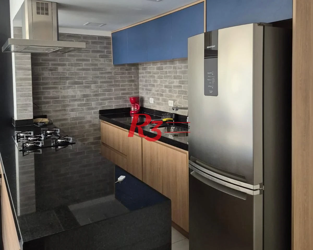 Flat à venda, 70 m² por R$ 690.000,00 - Gonzaga - Santos/SP