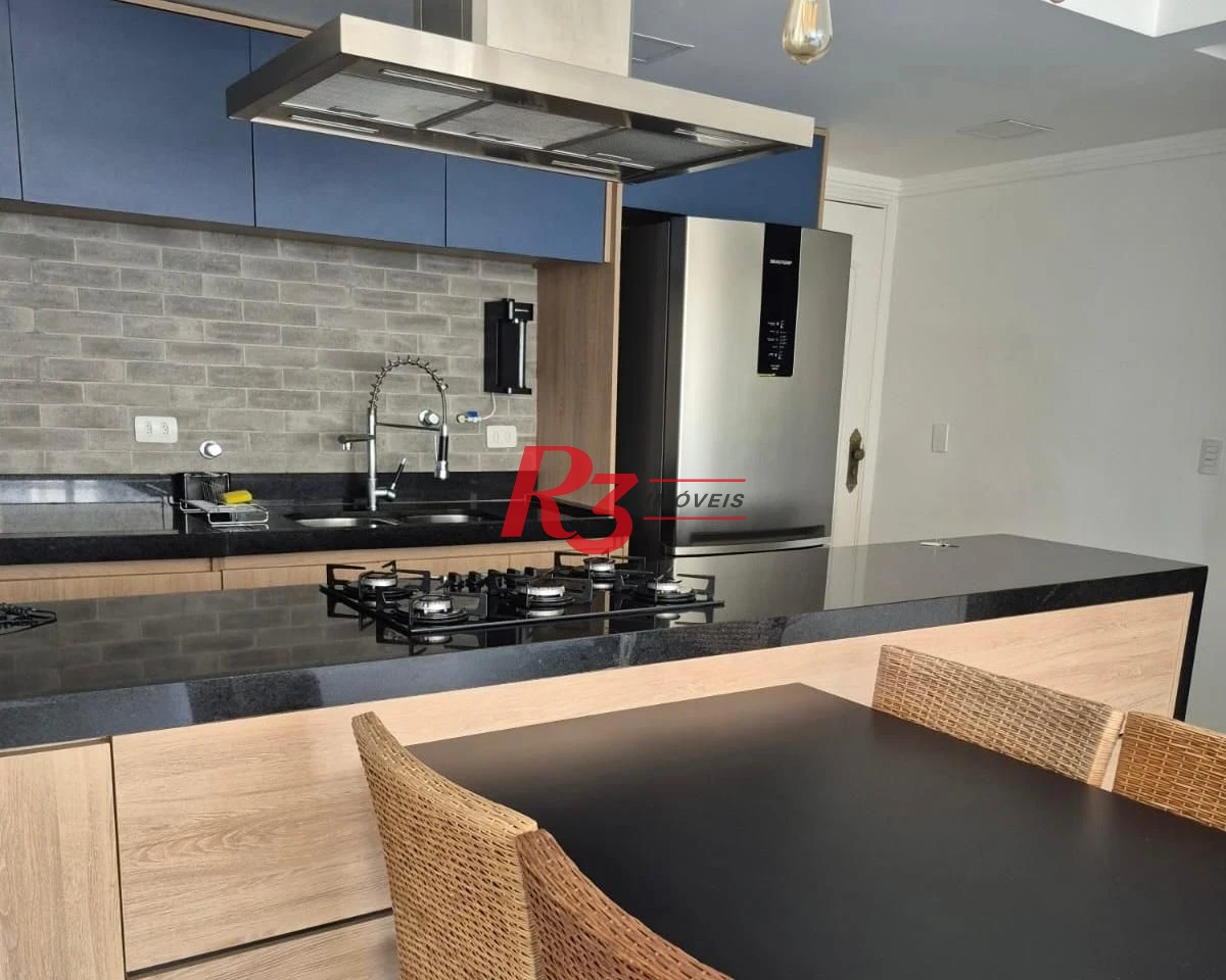 Flat à venda, 70 m² por R$ 690.000,00 - Gonzaga - Santos/SP