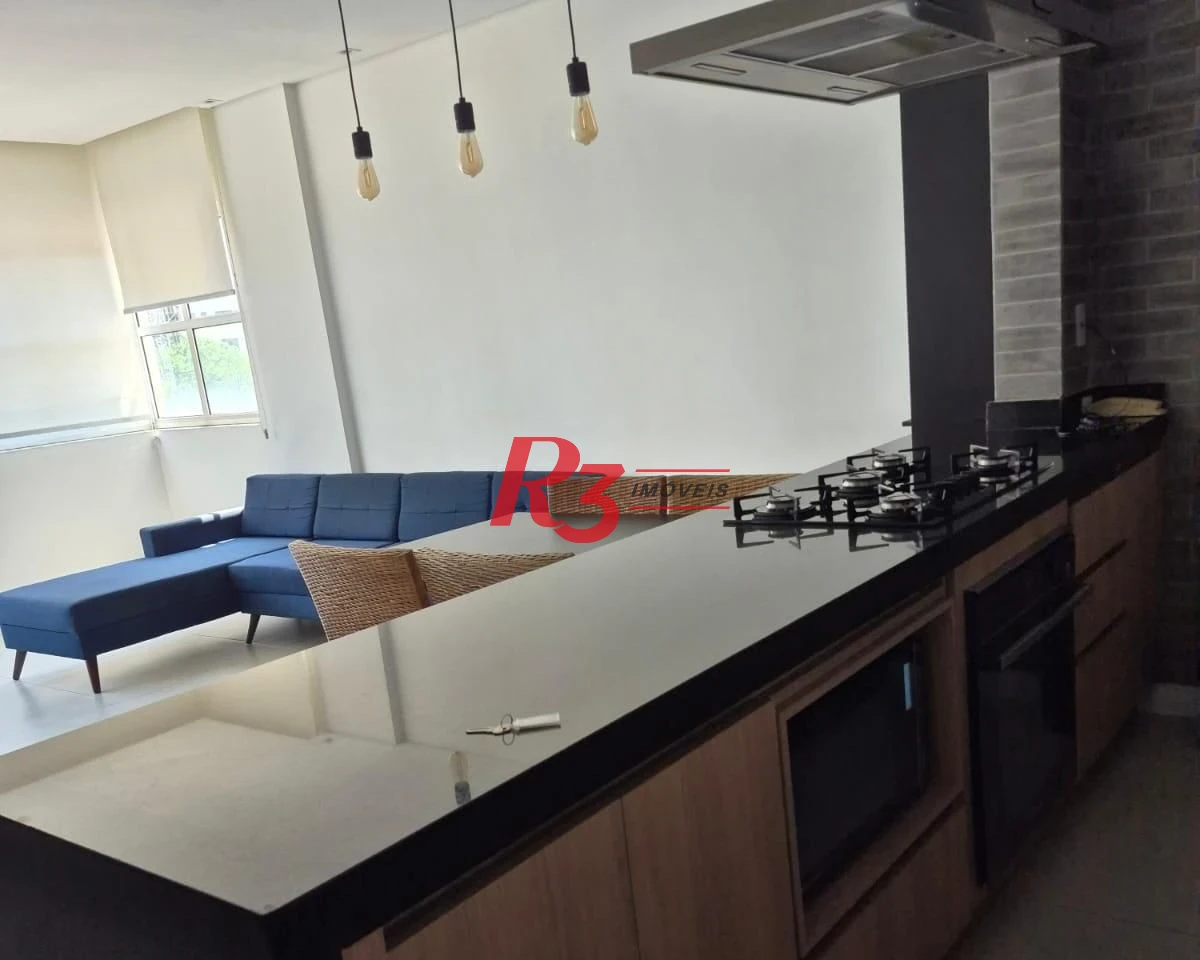 Flat à venda, 70 m² por R$ 690.000,00 - Gonzaga - Santos/SP