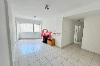 Apartamento à venda, 90 m² por R$ 698.000,00 - Embaré - Santos/SP
