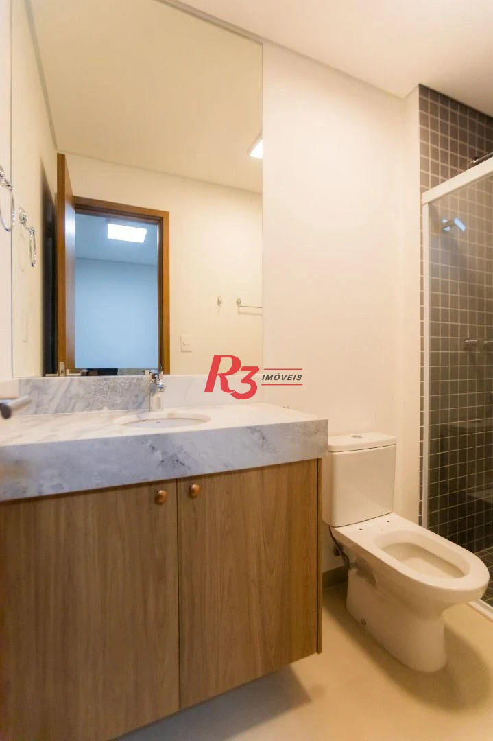 Apartamento para alugar, 81 m² por R$ 8.000,00/mês - Boqueirão - Santos/SP